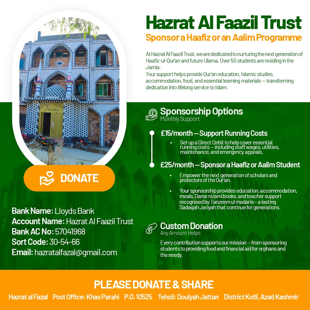 Hazrat Al Fazal Trust building